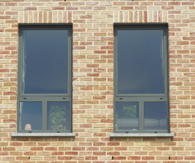 Des châssis en Aluminium pour une rénovation à Limal