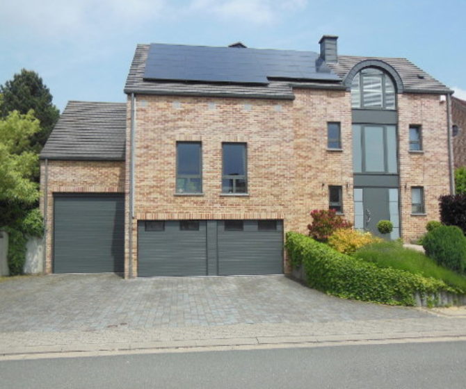 Des châssis en Aluminium pour une rénovation à Limal