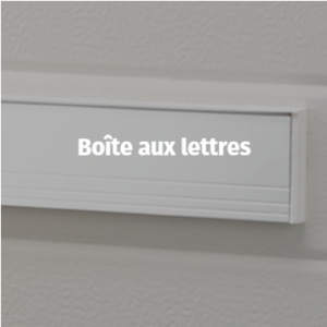 porte de garage - Accessoires - Boite aux lettres